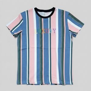 Multicolor Striped Tee - Short Sleeve